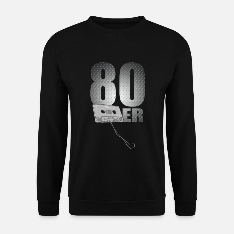 80er Jahre - 80er Party - Unisex Pullover - Schwarz