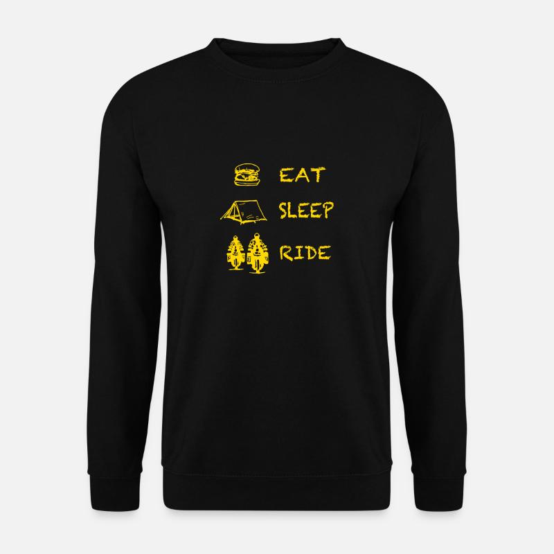 Eat Sleep Ride - Unisex Sweatshirt - black