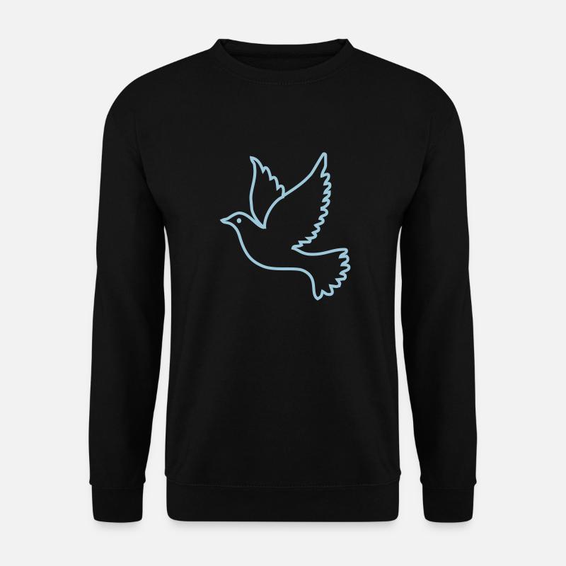 Taube - Unisex Pullover - Schwarz