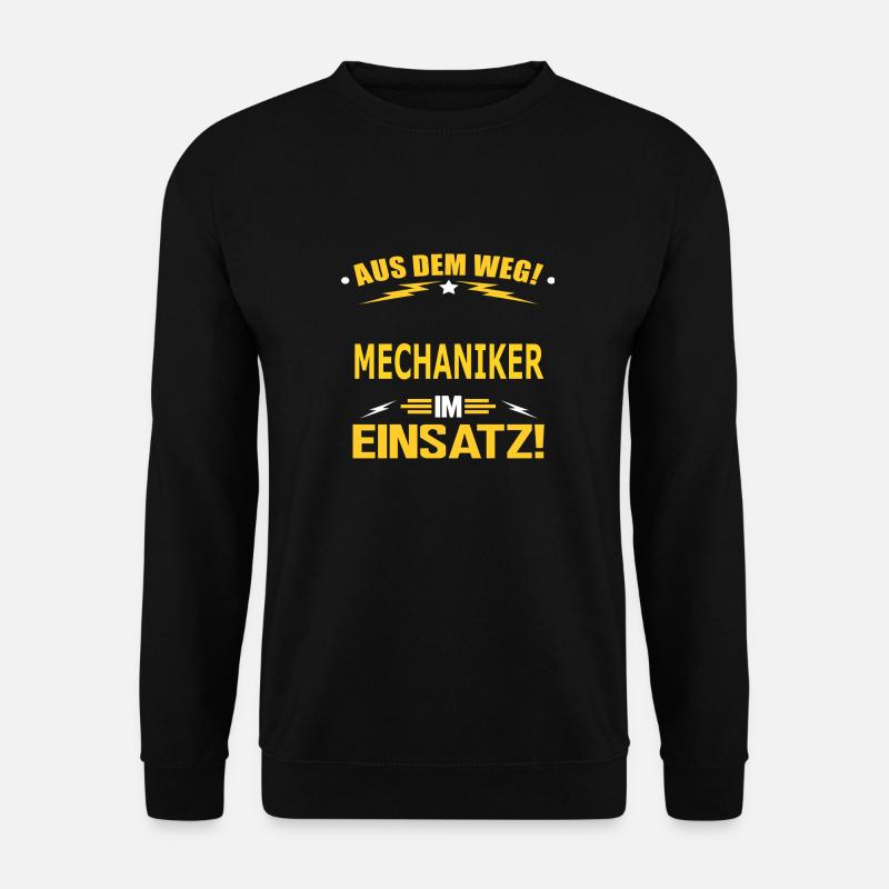 MECHANIKER - Unisex Pullover - Schwarz