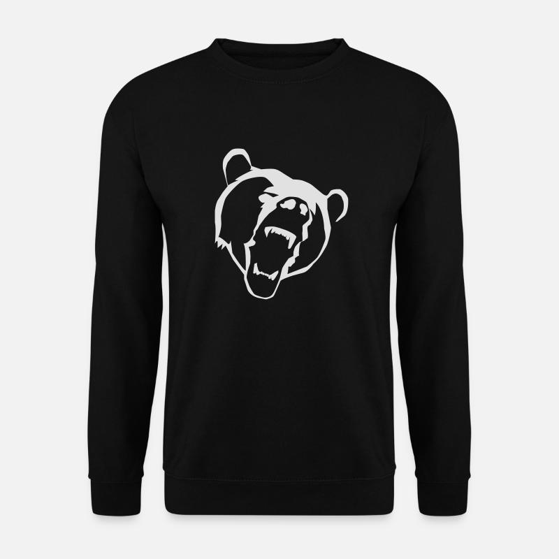 Bear - Unisex Sweatshirt - black