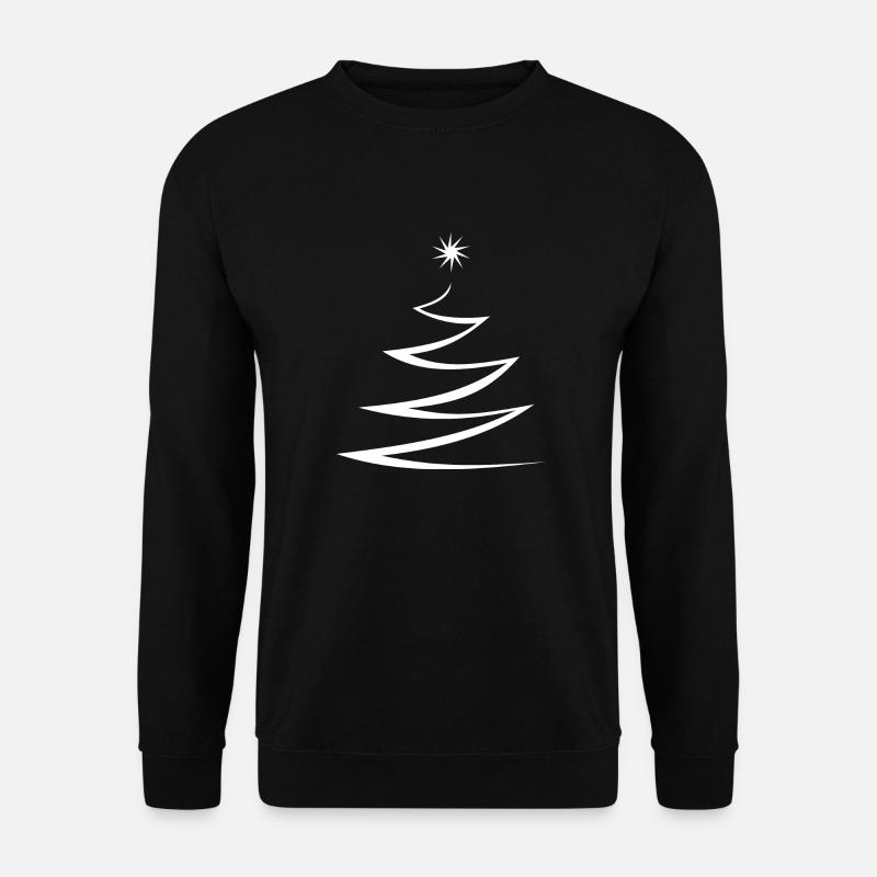Weihnachten Weihnachtsbaum Christmas Tanne - Unisex Pullover - Schwarz