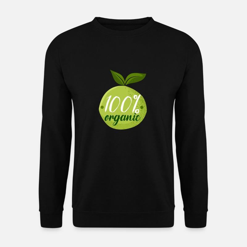 100% organic - Unisex Sweatshirt - black