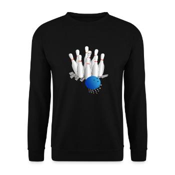 kegel - Unisex Pullover - Schwarz - Vorne - Alina (178cm) & Michal (187cm)