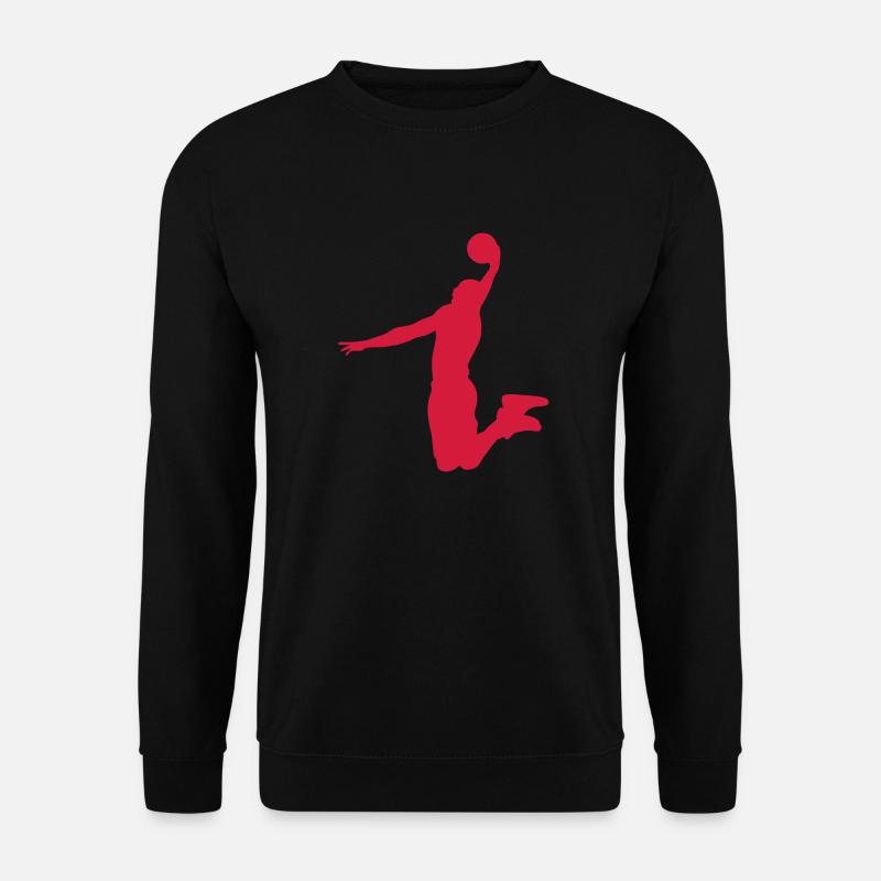 basketball player dunk - Unisex Sweatshirt - black