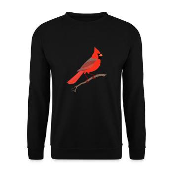 Cardinal - Unisex Sweatshirt - black - Front - Alina (178cm) & Michal (187cm)