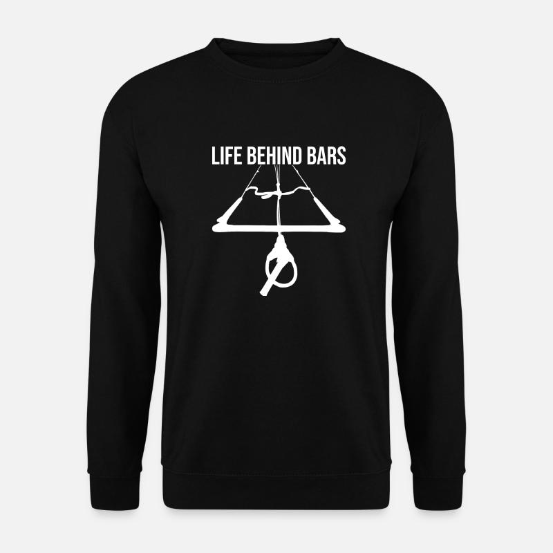 Life behind bars - Unisex Pullover - Schwarz