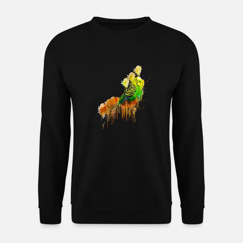 budgerigar - Unisex Sweatshirt - black