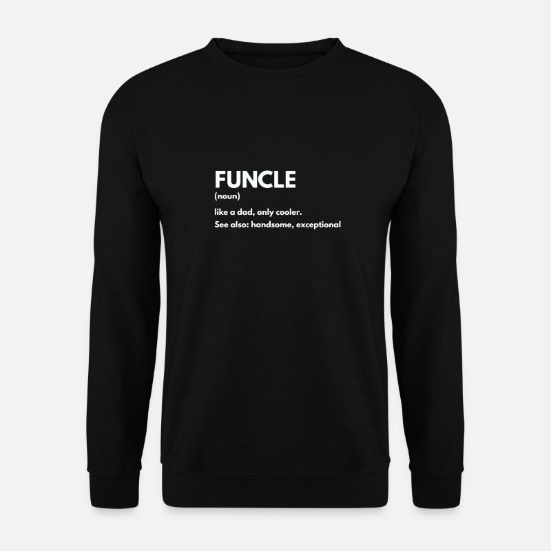 Funcle - Unisex Pullover - Schwarz