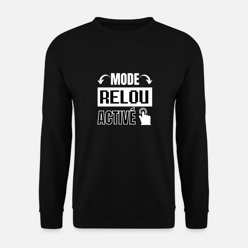 mode relou - Sweat-shirt Unisexe - noir