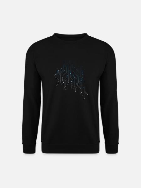 Nerd electric - Unisex Sweatshirt - black