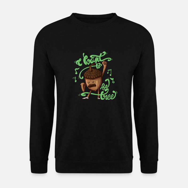 To be tree - Unisex Sweatshirt - black