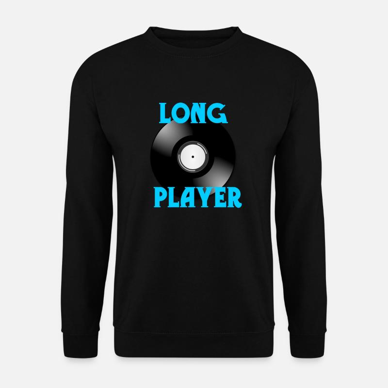 Longplayer - Unisex Pullover - Schwarz