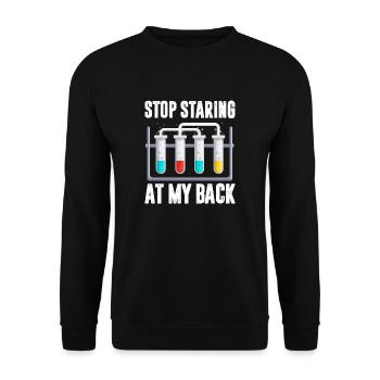 Amoureux de la chimie – Génie chimique Je suis dans mon - Sweat-shirt Unisexe - noir - Devant - Alina (178cm) & Michal (187cm)