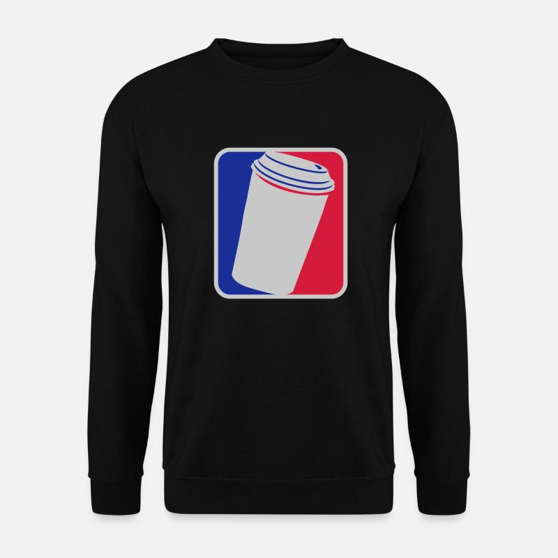 Red Blue Coffee Mug - Unisex Sweatshirt - black