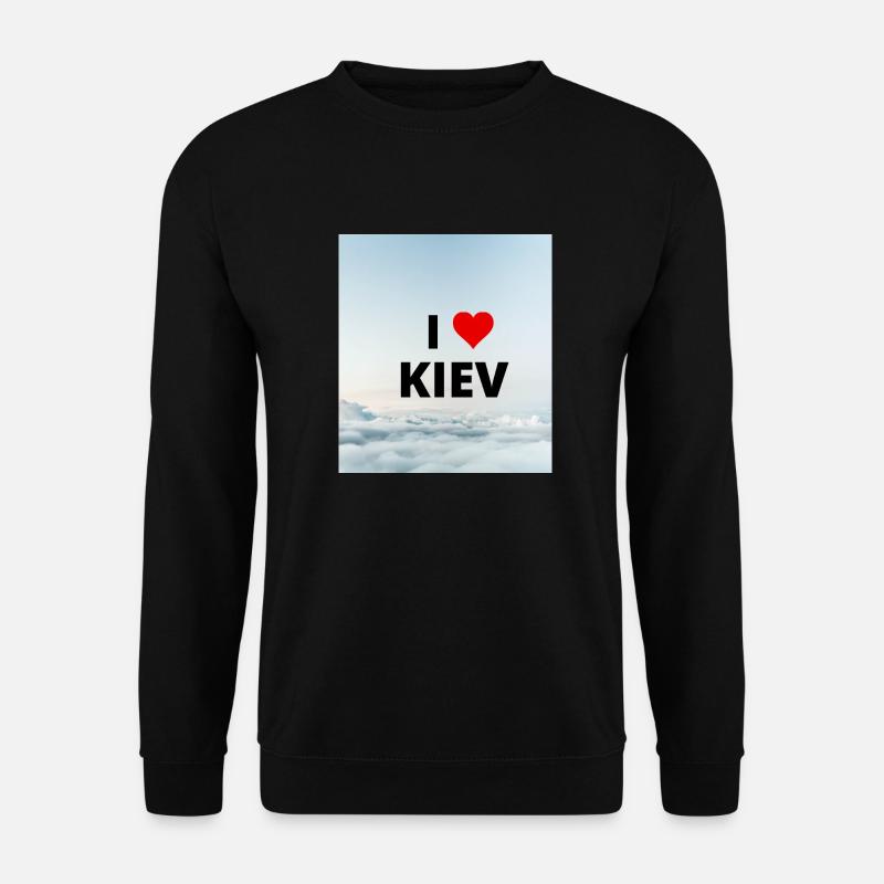 ICH LIEBE KIEW - Unisex Pullover - Schwarz