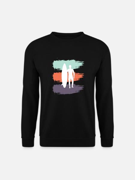 Skateboard SUP Surfing - Unisex Sweatshirt - black