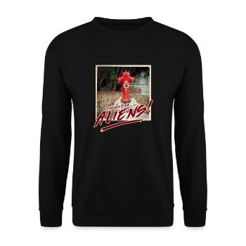 Étrangers 6 - Sweat-shirt Unisexe - noir - Devant - Alina (178cm) & Michal (187cm)