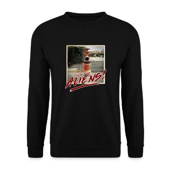 Étrangers 7 - Sweat-shirt Unisexe - noir - Devant - Alina (178cm) & Michal (187cm)