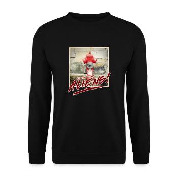 Étrangers 18 - Sweat-shirt Unisexe - noir - Devant - Alina (178cm) & Michal (187cm)