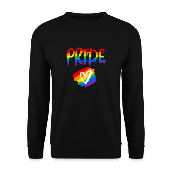 Pride - Sweat-shirt Unisexe - noir - Devant - Alina (178cm) & Michal (187cm)