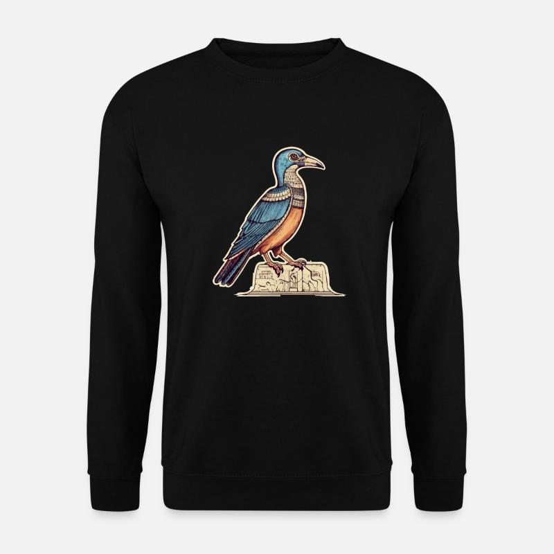 Ägyptischer Ibis - Unisex Pullover - Schwarz
