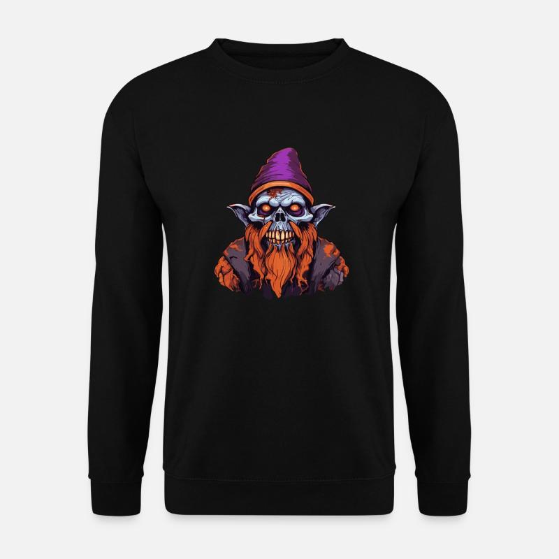 Zombie-Gnom - Unisex Pullover - Schwarz