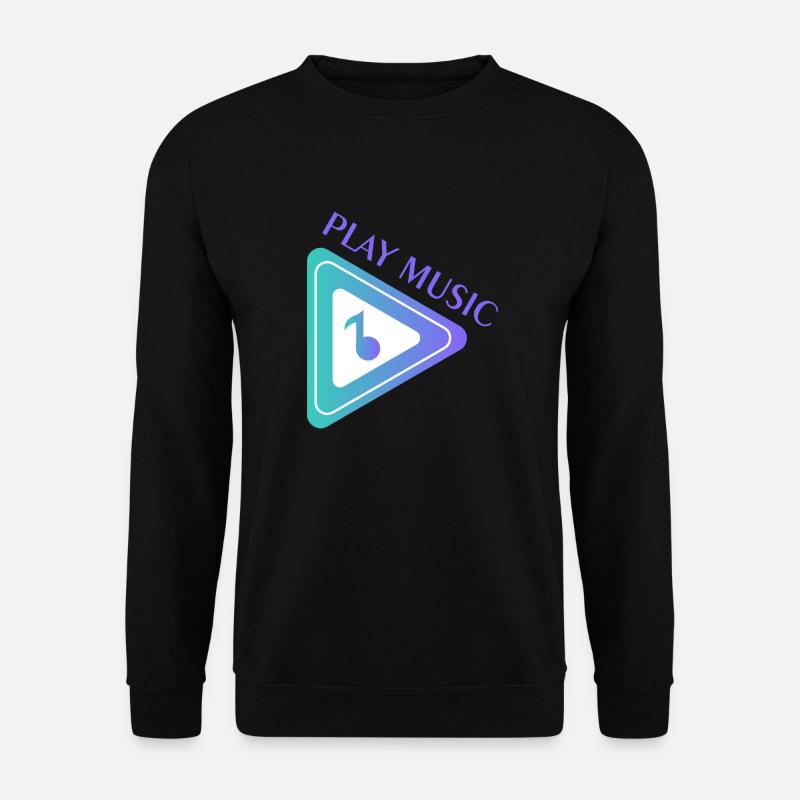 MUSIK - Unisex Pullover - Schwarz