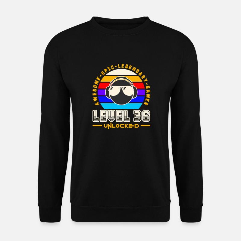 Level 36 - Unisex Sweatshirt - black