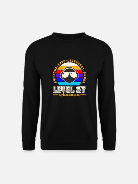 Level 27 - Unisex Sweatshirt - black