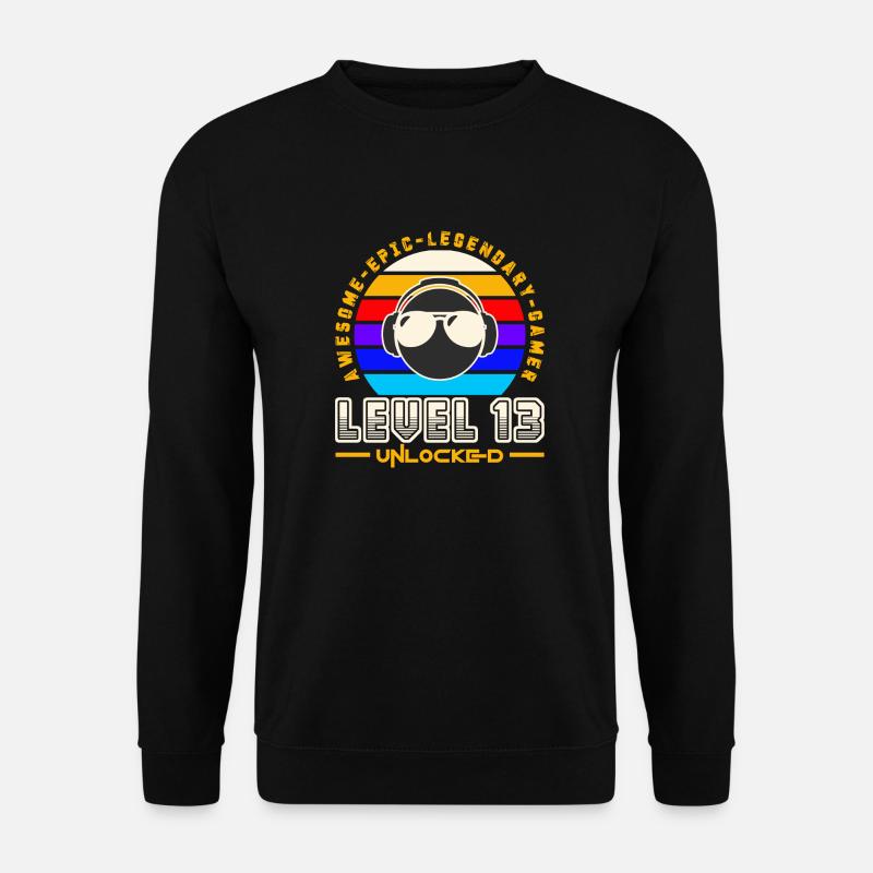 Stufe 13 - Unisex Pullover - Schwarz