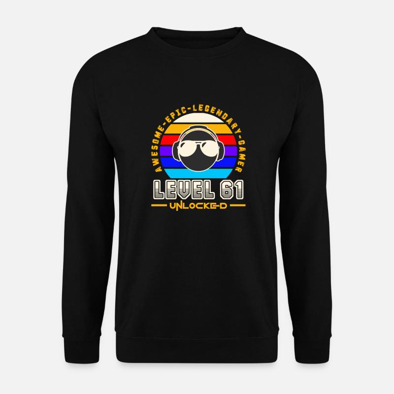 Stufe 61 - Unisex Pullover - Schwarz