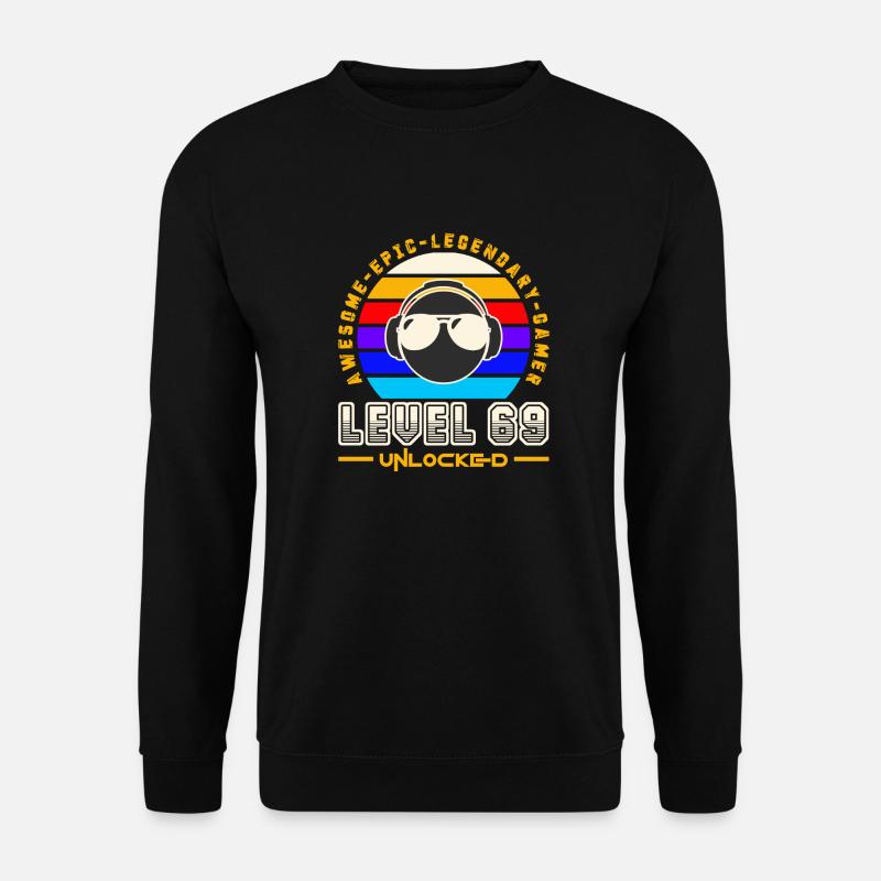 Level 69 - Unisex Sweatshirt - black