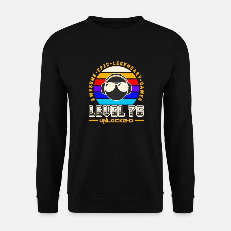Level 75 - Unisex Sweatshirt - black