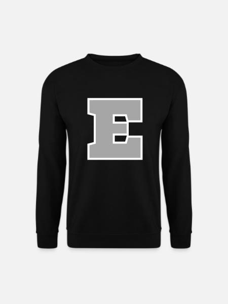 Letter e sport - Unisex Sweatshirt - black