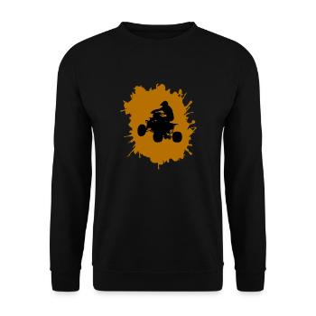 Blobs de pilote quadruple - Sweat-shirt Unisexe - noir - Devant - Alina (178cm) & Michal (187cm)