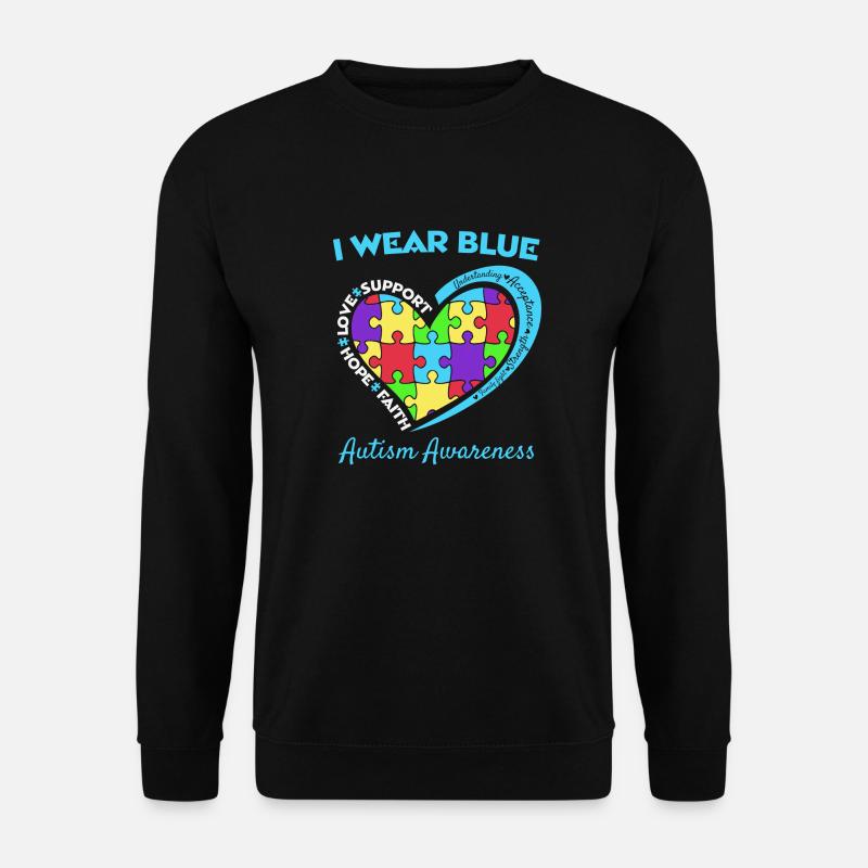 Autism - Unisex Sweatshirt - black
