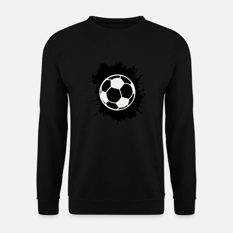 fußball klecks - Unisex Pullover - Schwarz