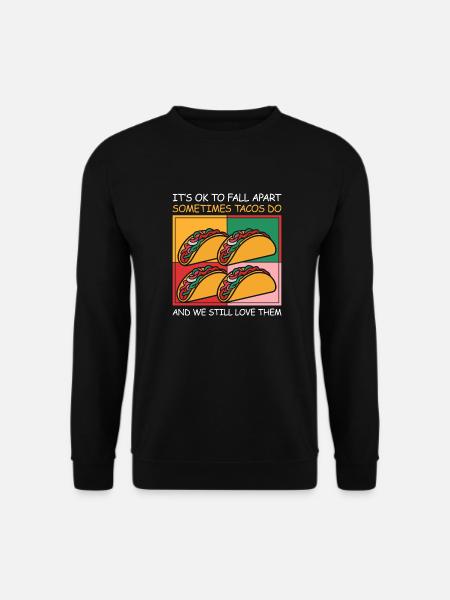 Self-love and a smile - Unisex Sweatshirt - black