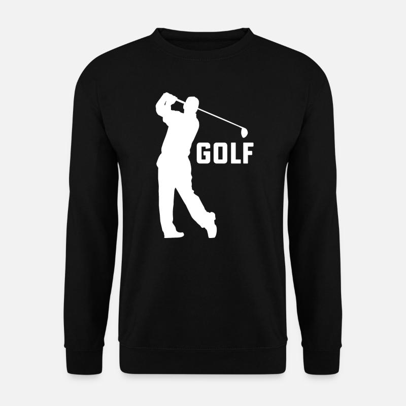 Golfer T-Shirt Golf golfing - Unisex Pullover - Schwarz