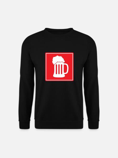 Durstlöscher Bier - Unisex Pullover - Schwarz