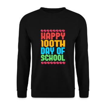 2nd Grade - Unisex Sweatshirt - black - Front - Alina (178cm) & Michal (187cm)