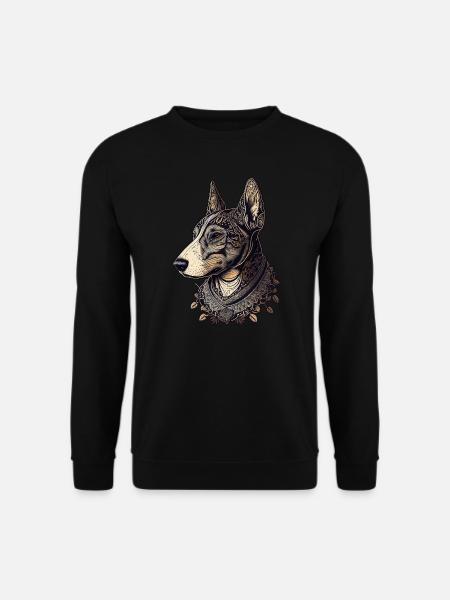 Bull terrier - Sweat-shirt Unisexe - noir