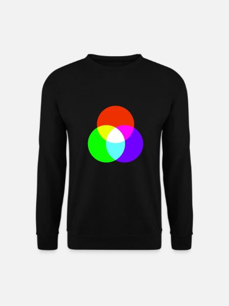 Additive Farbmischung - Unisex Pullover - Schwarz