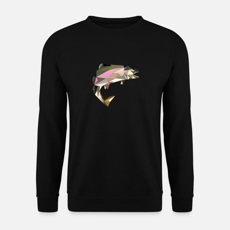 FVA truite magnetoscope - Sweat-shirt Unisexe - noir