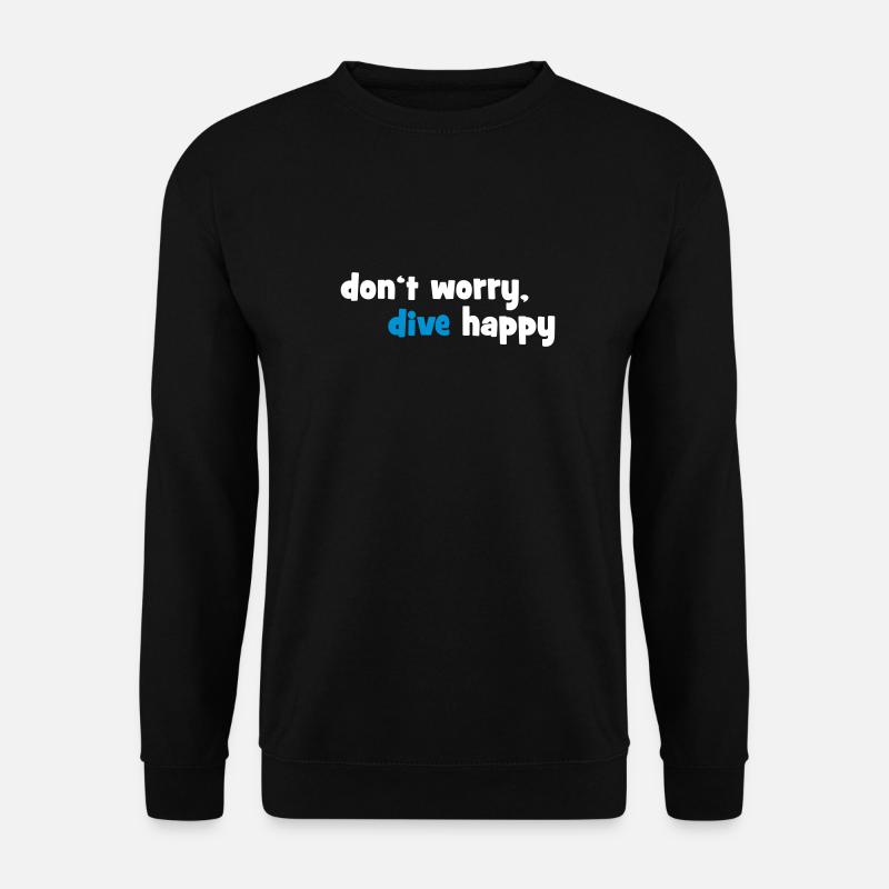 tauchen - Unisex Pullover - Schwarz