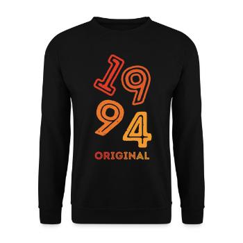 1994 Original (en anglais) - Sweat-shirt Unisexe - noir - Devant - Alina (178cm) & Michal (187cm)