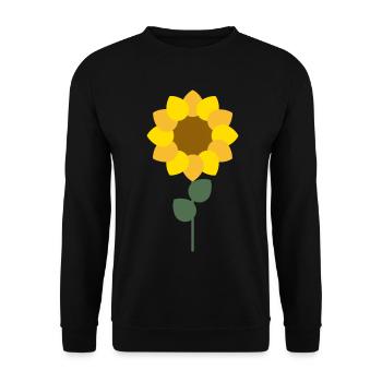 sunflower - Unisex Sweatshirt - black - Front - Alina (178cm) & Michal (187cm)