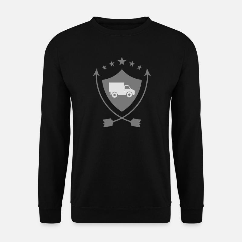 frachtführer / möbelpacker / mover / bewegen - Unisex Pullover - Schwarz