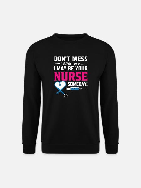 Infirmière - Sweat-shirt Unisexe - noir